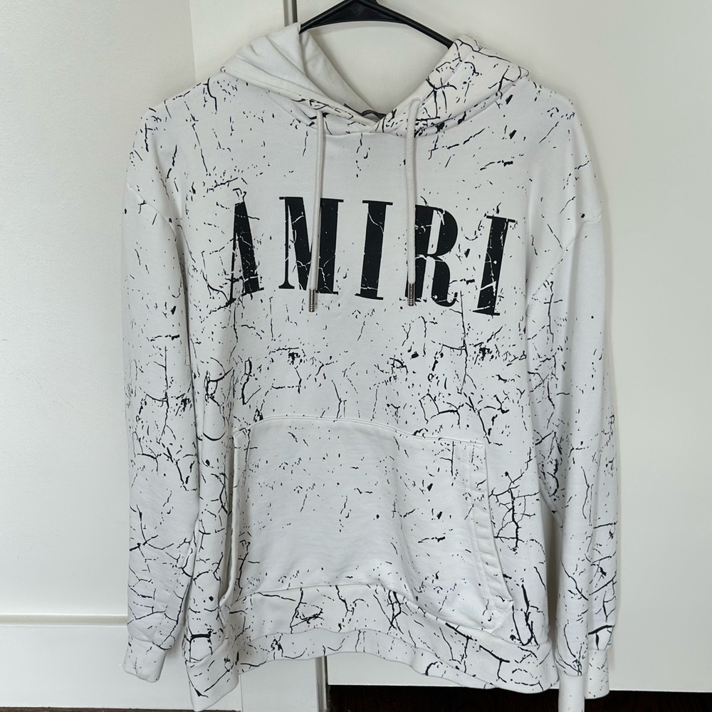 AMIRI Monochrome Graphic Hoodie